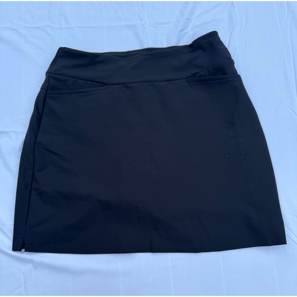 Tail Womens Black Athletic Golf Tennis Skort Built-in Shorts Size 4